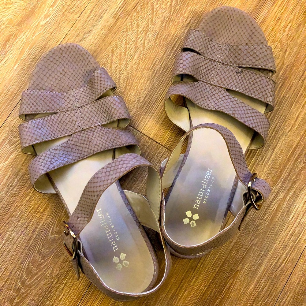 Leather Naturalizer N5 Comfort Sandals